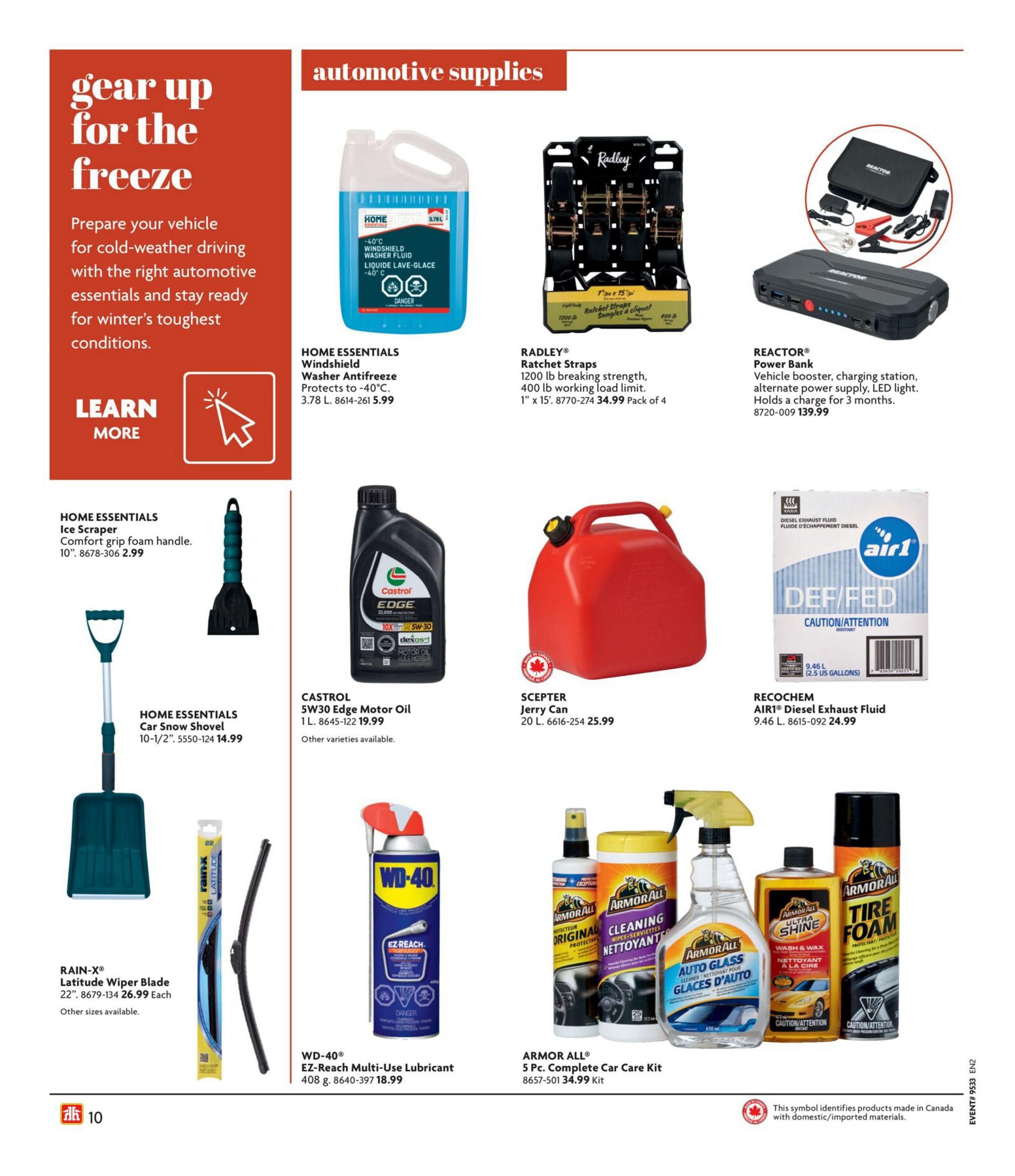 Home Hardware (Atlantic) Fall and Winter Catalogue August 13 to November 4
