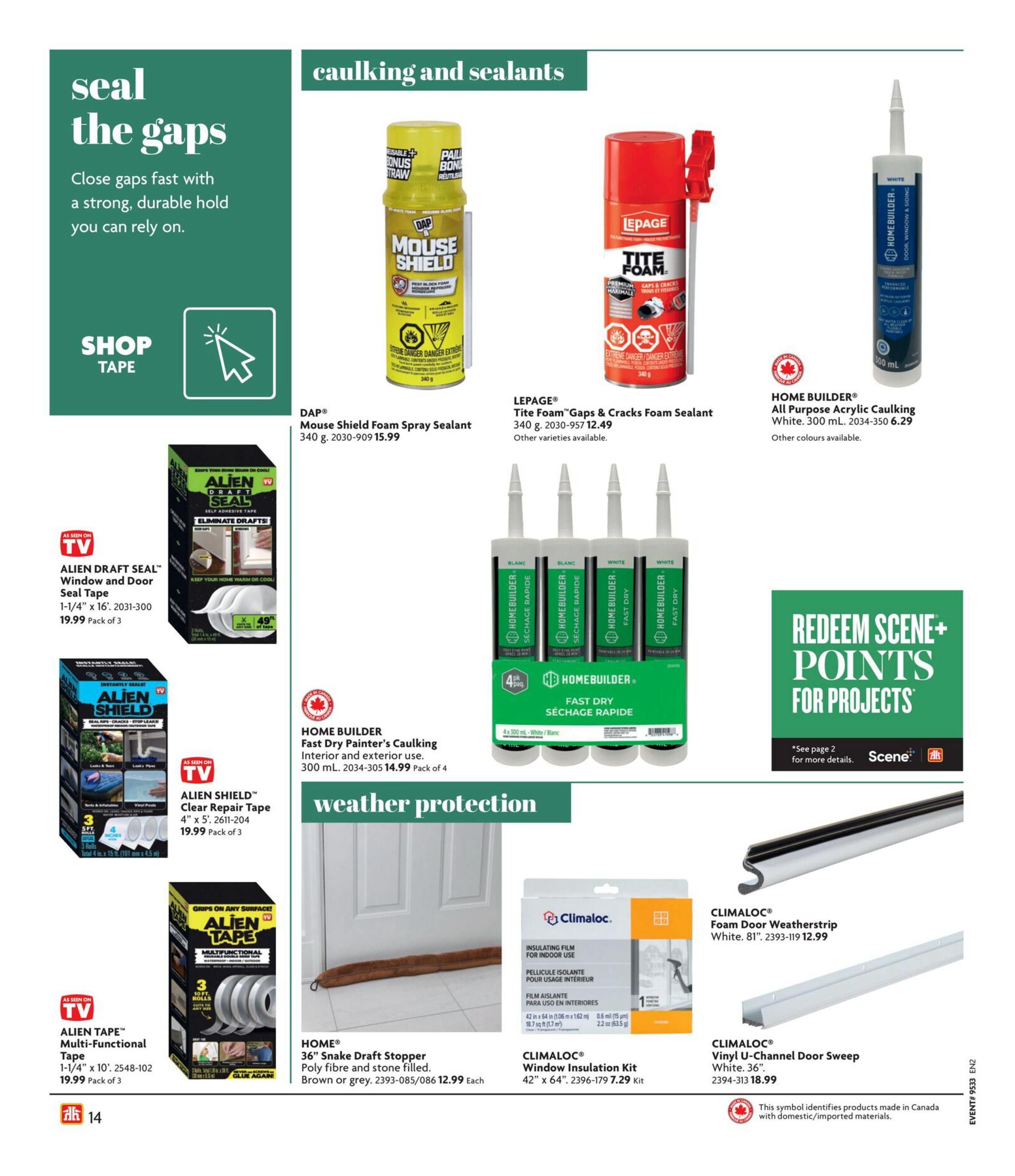 Home Hardware (Atlantic) Fall and Winter Catalogue August 13 to November 4
