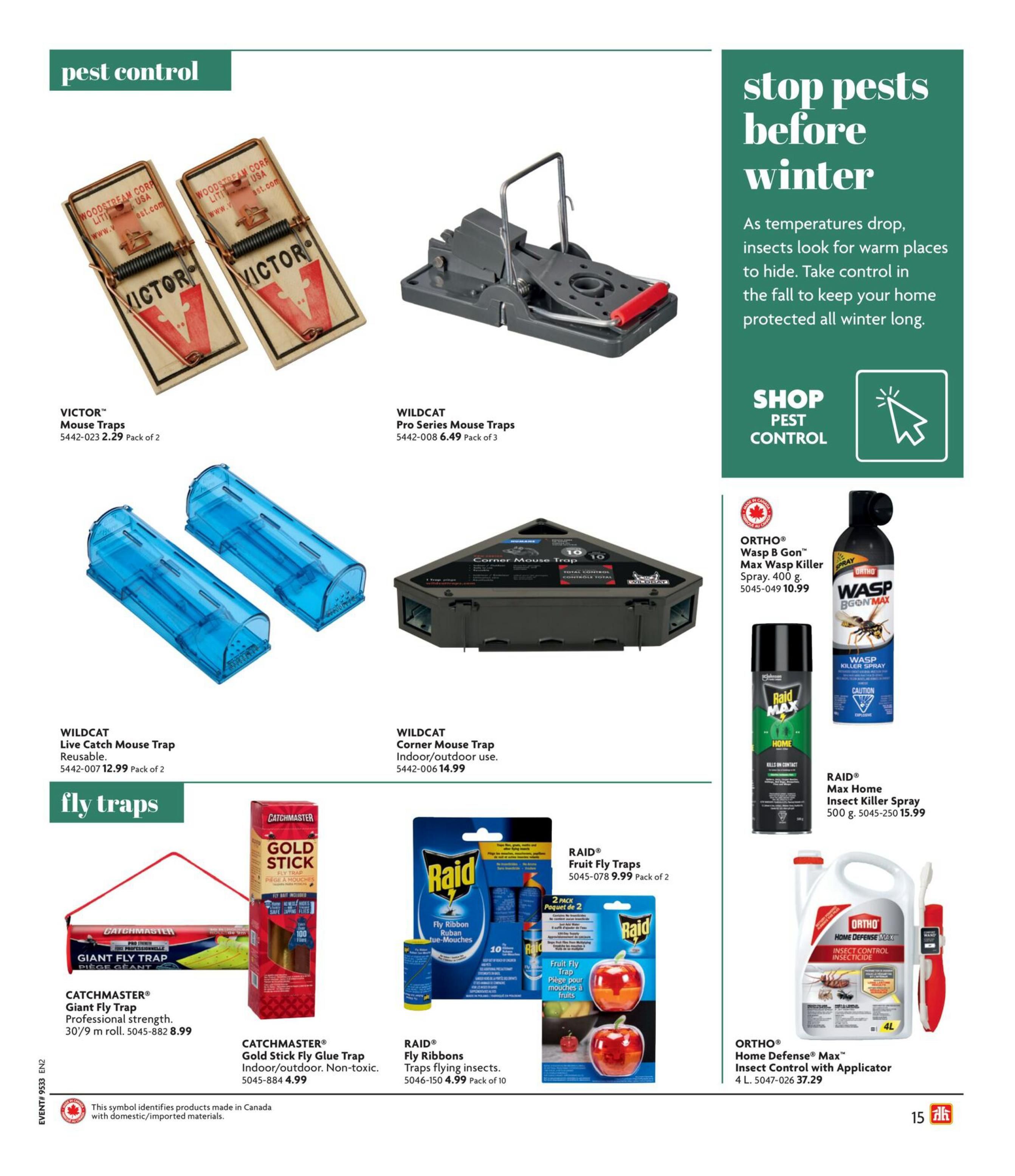 Home Hardware (Atlantic) Fall and Winter Catalogue August 13 to November 4