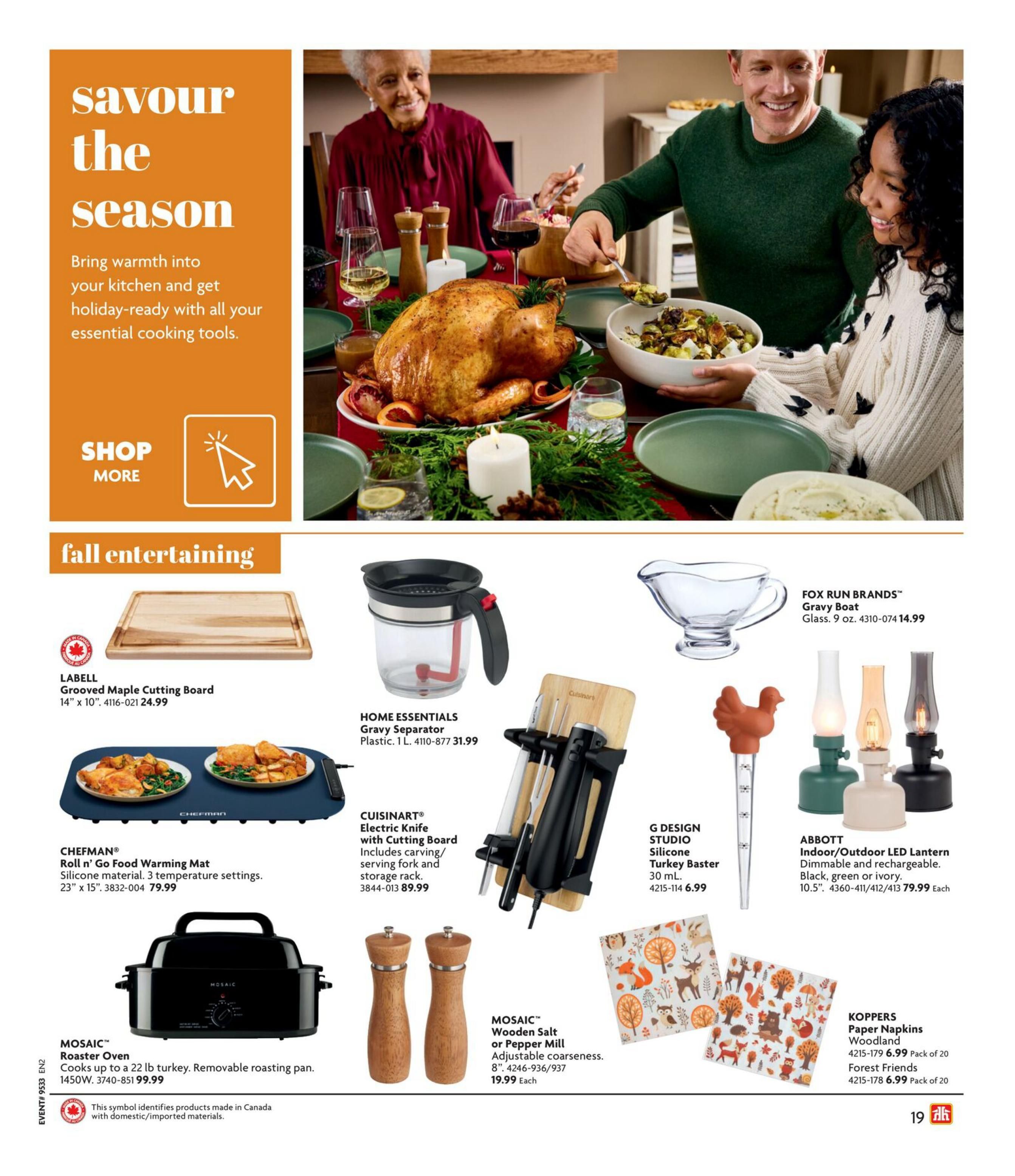 Home Hardware (Atlantic) Fall and Winter Catalogue August 13 to November 4