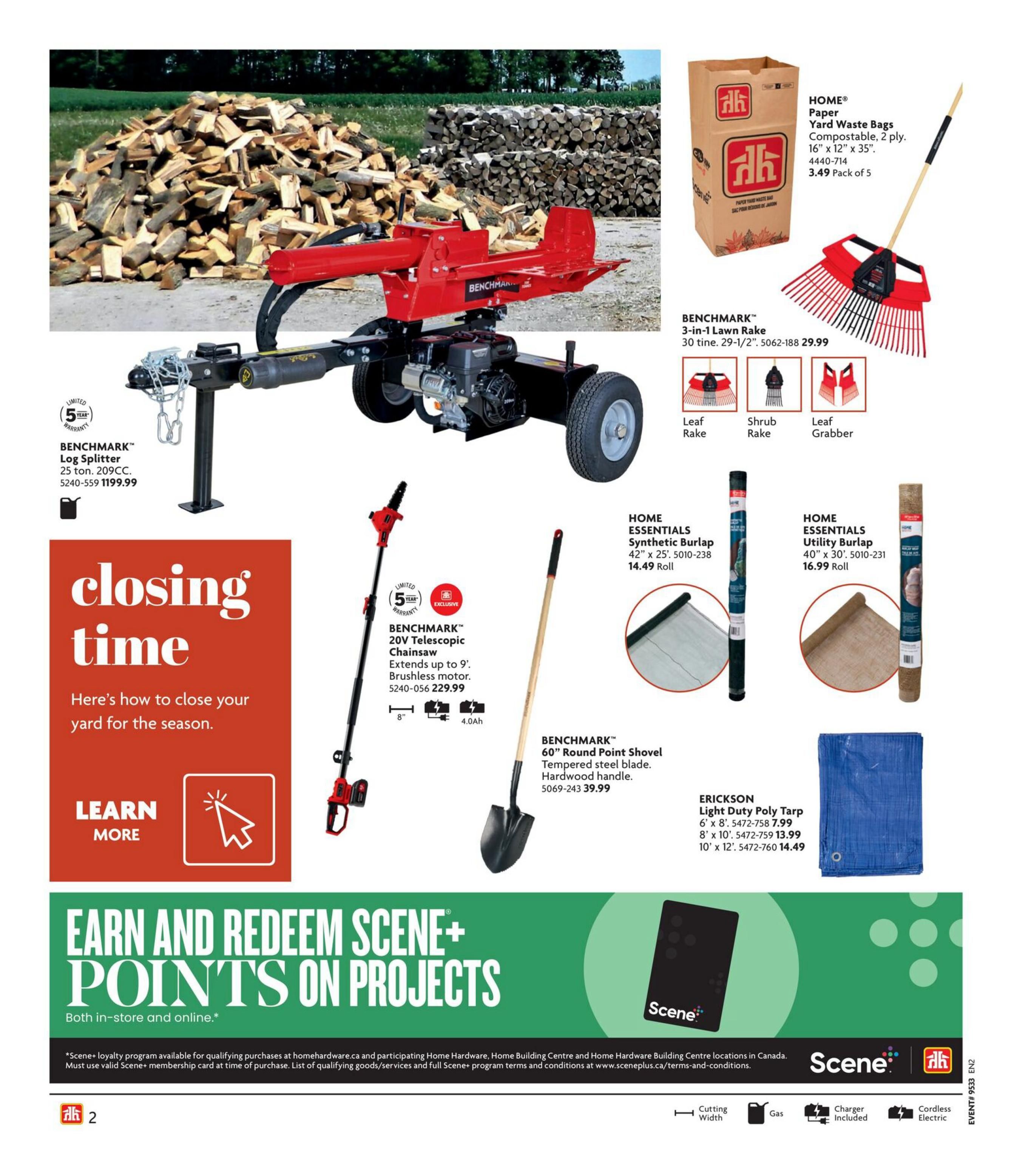 Home Hardware (Atlantic) Fall and Winter Catalogue August 13 to November 4