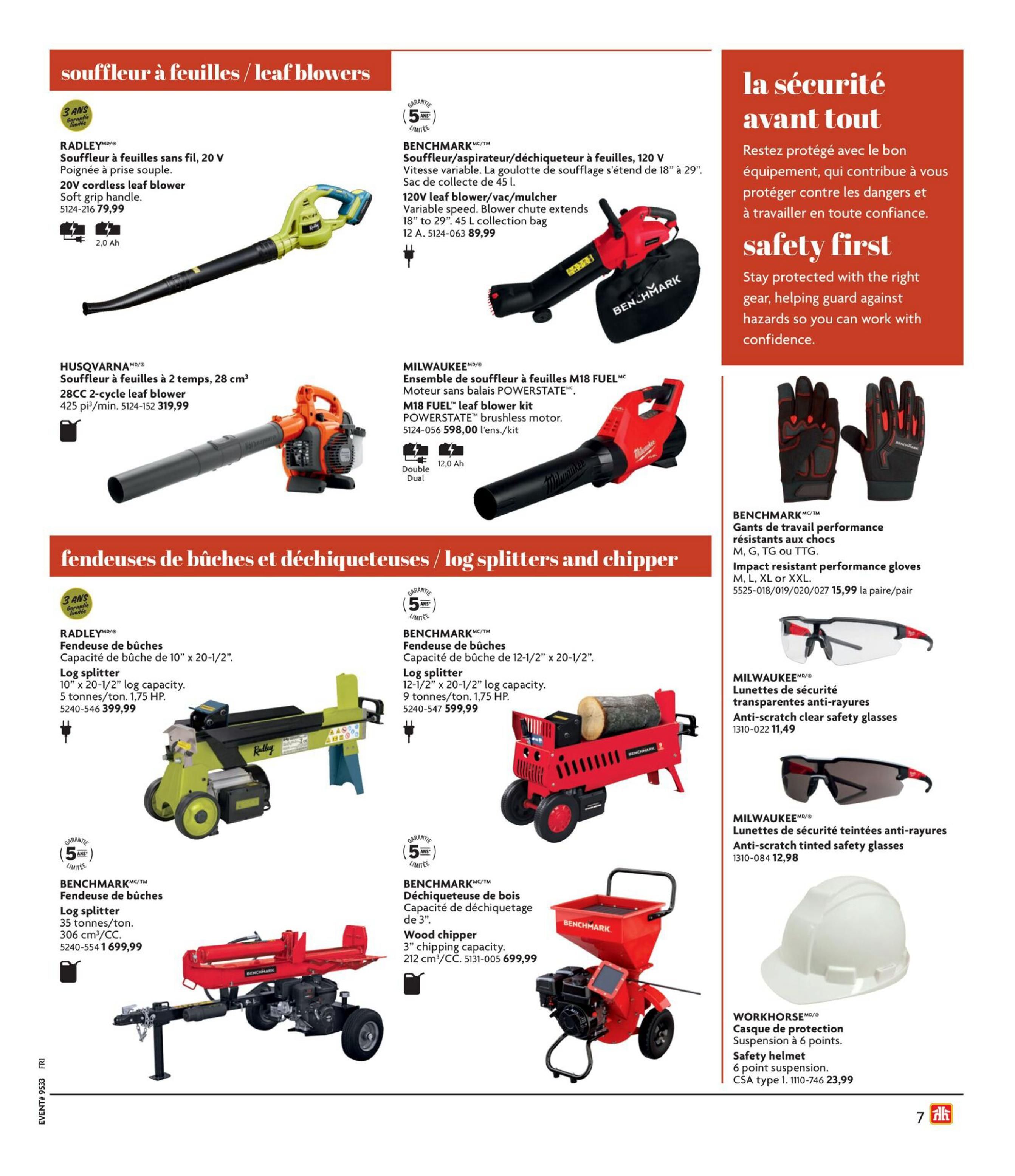 Home Hardware (QC) Fall and Winter Catalogue August 13 to November 4