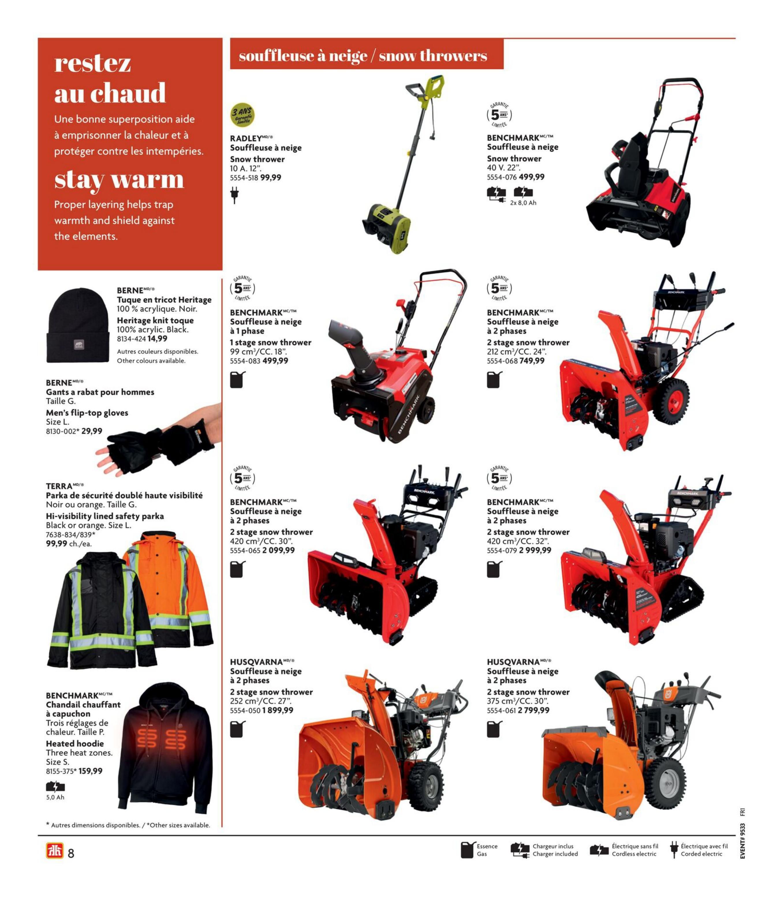 Home Hardware (QC) Fall and Winter Catalogue August 13 to November 4