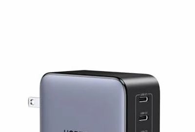 Amazon.ca: UGREEN Nexode 100W 5-Port GaN USB C Charger, $41.39 with Coupon