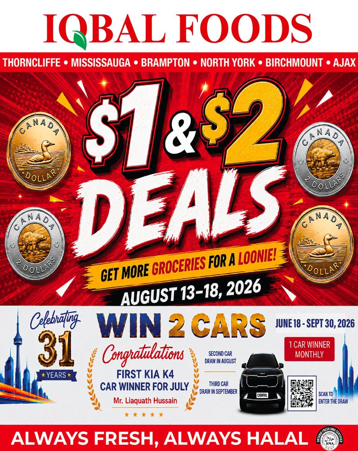 Iqbal Foods Flyer August 13 to 18