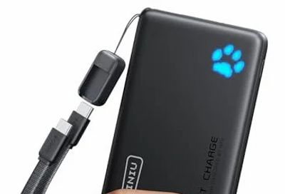 Amazon.ca: INIU 45W Fast Charging Power Bank, Mini Size 10000mAh $15.14