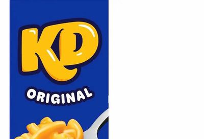 Canadian Tire: Kraft Dinner Original Macaroni and Cheese, 12 x 200-g $10 or 5 x 200-g $5