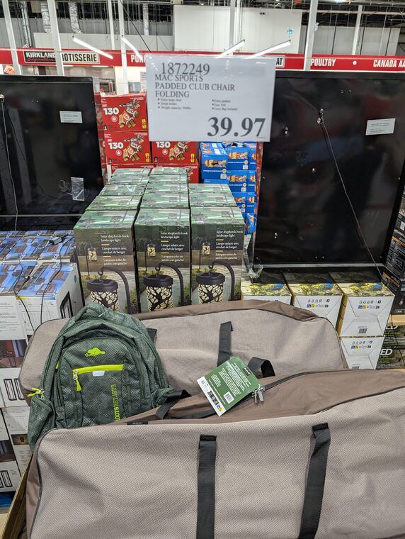 Costco: MAC Sports Padded Club Chair $39.97 - YMMV (Calgary Sunridge) Costco: MAC Sports Padded Club Chair $39.97 - YMMV (Calgary Sunridge)