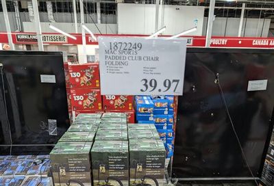 Costco: MAC Sports Padded Club Chair $39.97 - YMMV (Calgary Sunridge)