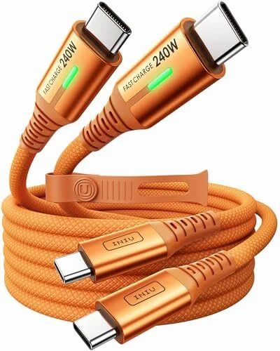 Amazon.ca: INIU 240W USB C to USB C Cable 2-Pack,Orange $9.17 Amazon.ca: INIU 240W USB C to USB C Cable 2-Pack,Orange $9.17