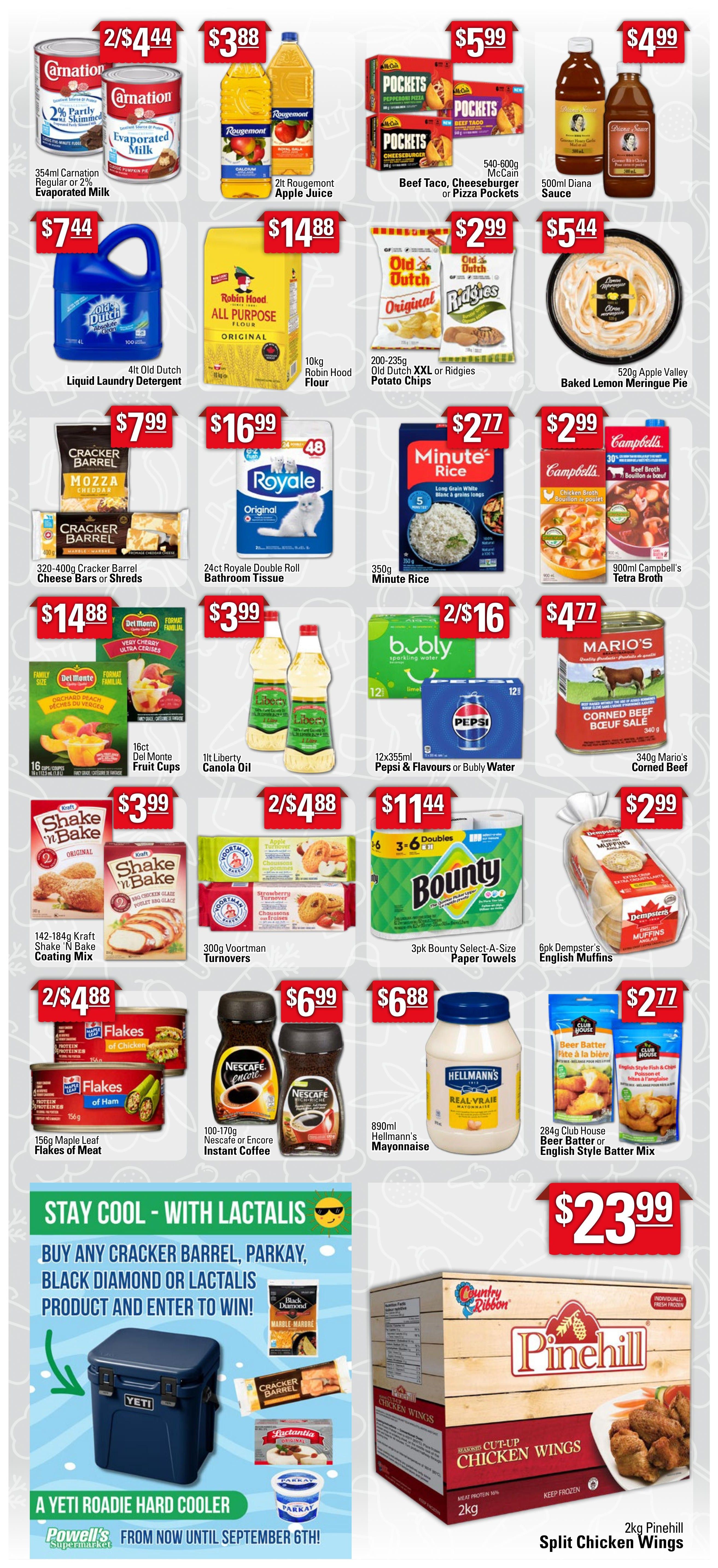 Powell's Supermarket Flyer August 13 to 19