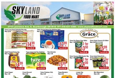 Skyland Food Mart Flyer August 14 to 20