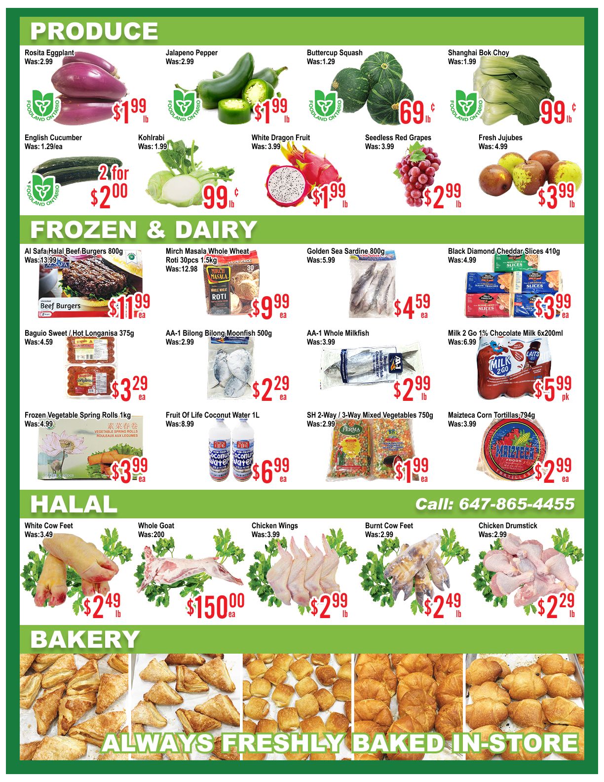 Skyland Food Mart Flyer August 14 to 20