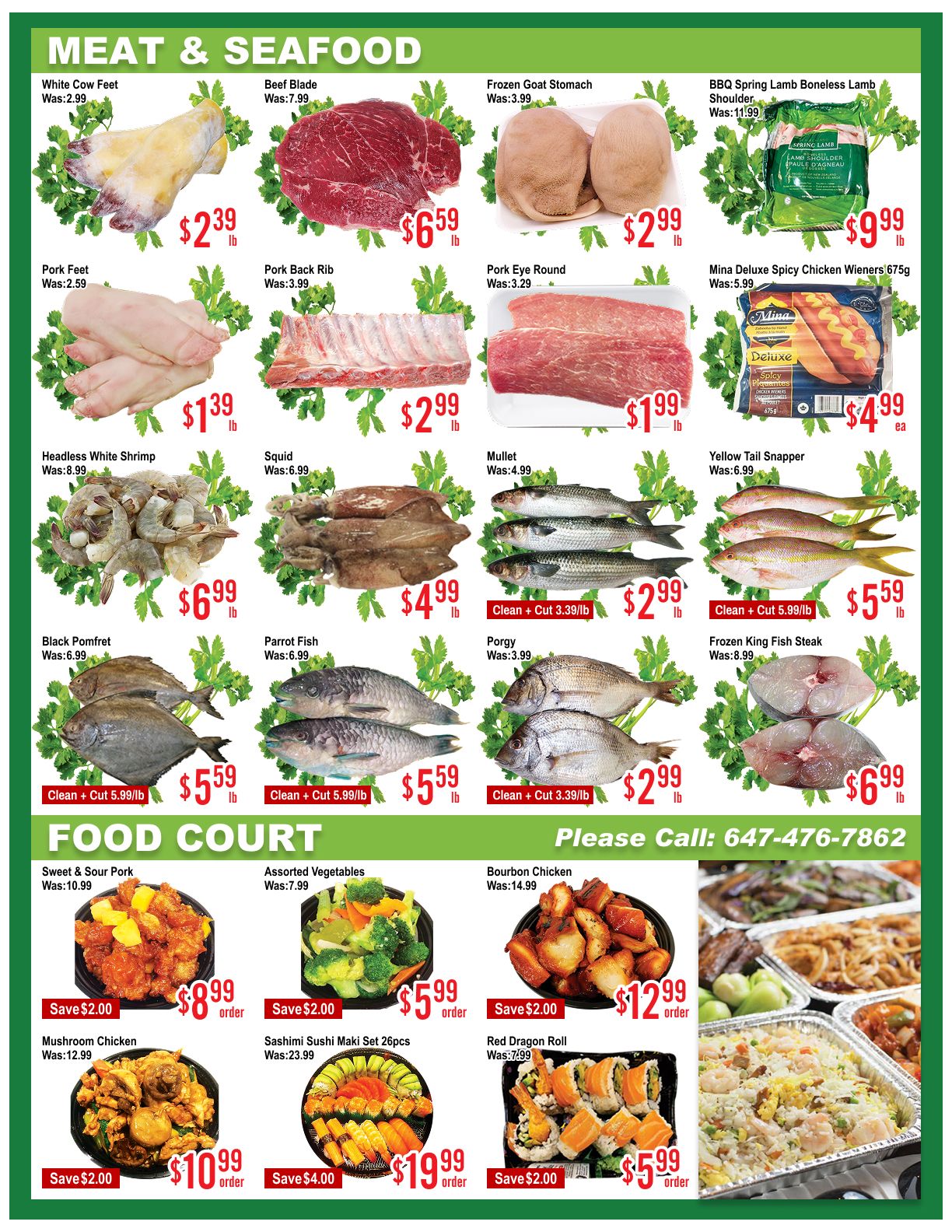 Skyland Food Mart Flyer August 14 to 20