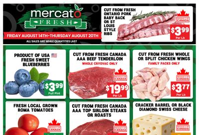 Mercato Fresh Flyer August 14 to 20