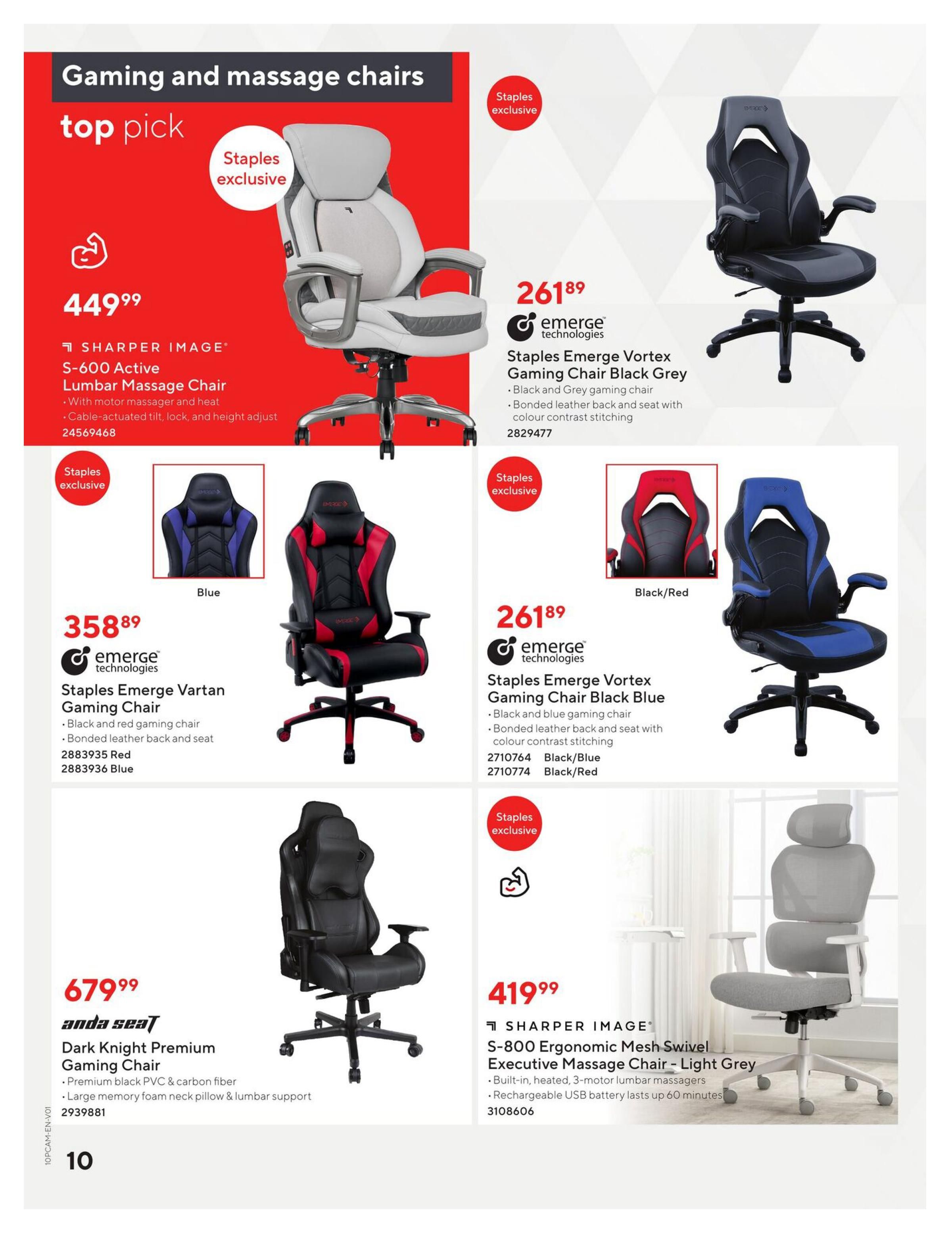 Staples 2026/2027 Furniture Guide August 14 to July 27