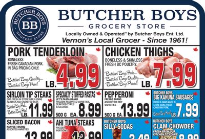 Butcher Boys Grocery Store Flyer August 14 to 20