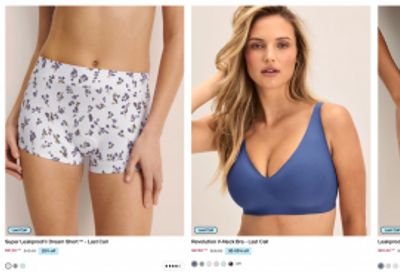Knix Canada Last Call Clearance + Sales and Offers: Save up to 60%