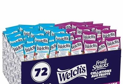 Amazon.ca: 72 x 22g Welch's Mixed Fruit and Berries 'N Cherries $17.40