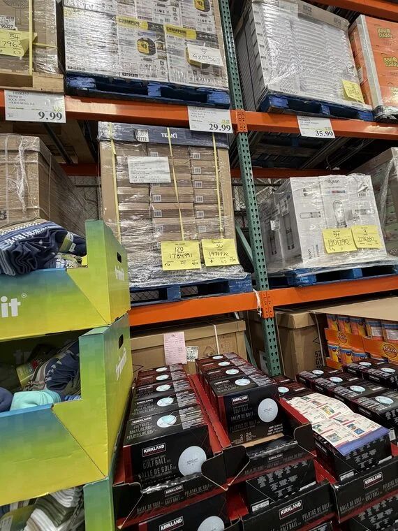 Costco: 3 Piece Kirkland Golf Balls 24 for $30 Winners: 40 plastic tees 0.70-$1.10