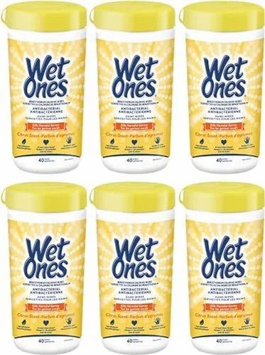 Amazon.ca: YMMV? Wet Ones Antibacterial Hand Wipes, Citrus Scent, 6 pack X 40 wipes / $17.43 w s&s and 30% off coupon Amazon.ca: YMMV? Wet Ones Antibacterial Hand Wipes, Citrus Scent, 6 pack X 40 wipes / $17.43 w s&s and 30% off coupon