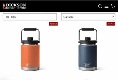 Dickson Barbecue Center: YETI Sidekick 3L $44.97 (Navy) | 6L $54.97 (Wave Blue) | YETI Half Gallon - $99.97 (Navy) | $89.99 (High Dessert Clay)