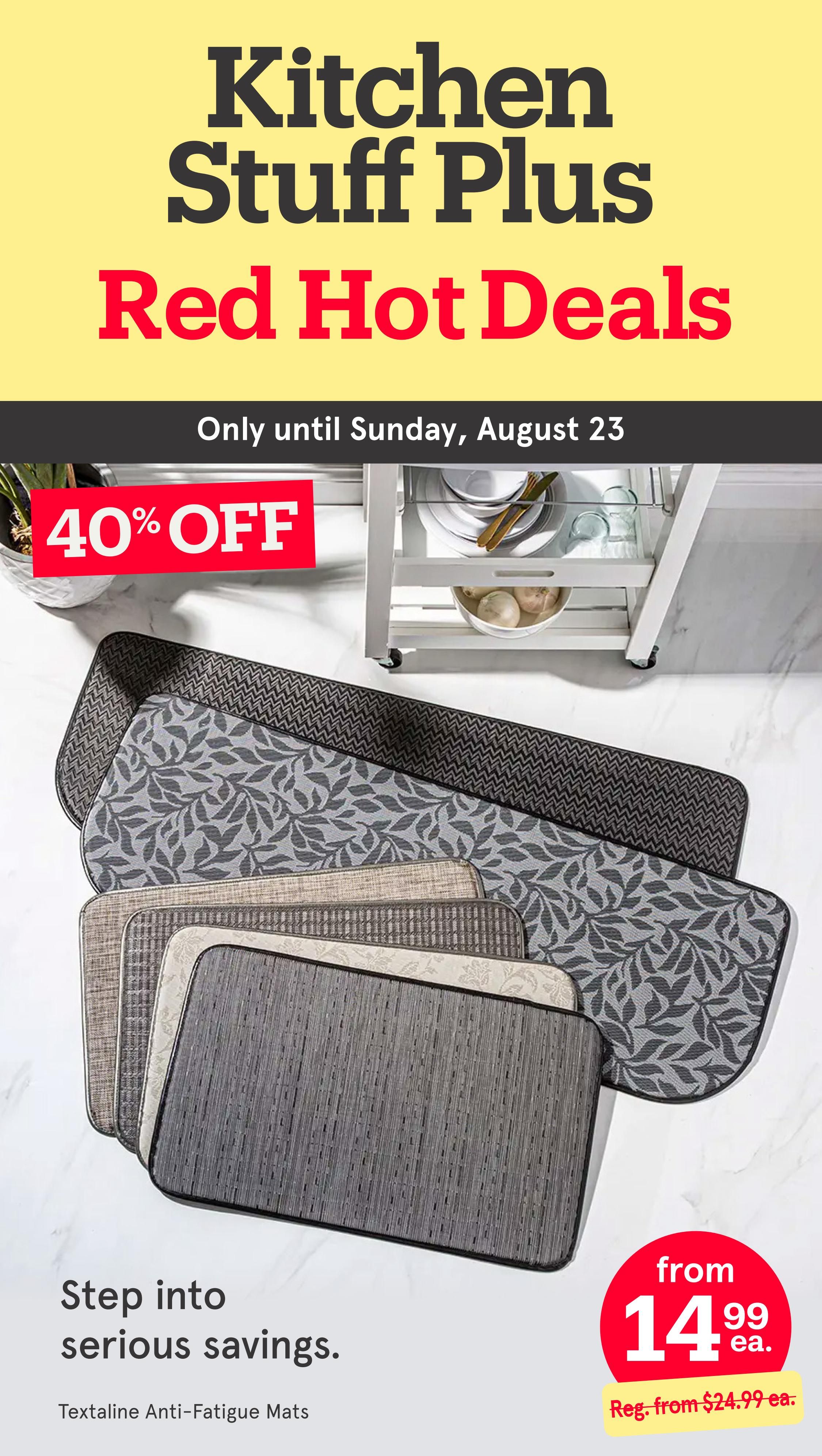 Kitchen Stuff Plus Red Hot Deals Flyer August 17 to 23