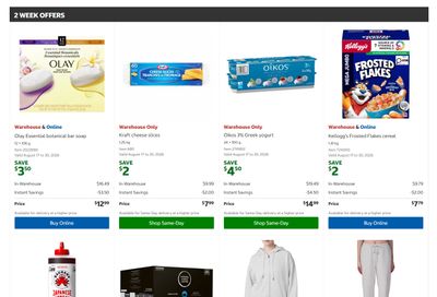 Costco (West, ON, Atlantic Canada) Warehouse Offers August 17 to 30