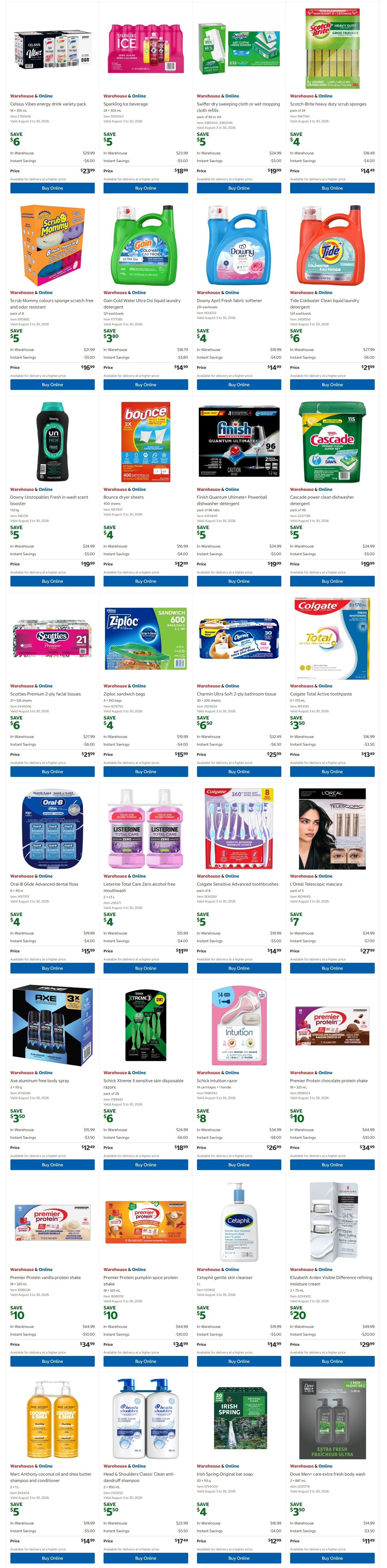 Costco (West, ON, Atlantic Canada) Warehouse Offers August 17 to 30