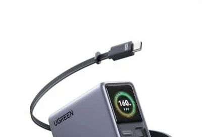 Amazon.ca: Nexode Pro 160W GaN Charger with Retractable Cable - $119.99