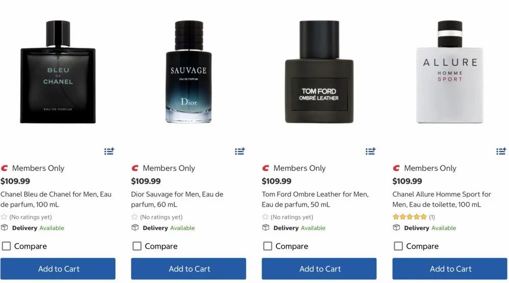 Costco: Designer Fragrances for $110 | Chanel, Tom Ford, YSL, Maison Margela | WARM - Members Only, $10 more than last such sale Costco: Designer Fragrances for $110 | Chanel, Tom Ford, YSL, Maison Margela | WARM - Members Only, $10 more than last such sale