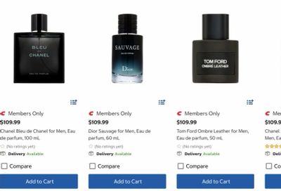 Costco: Designer Fragrances for $110 | Chanel, Tom Ford, YSL, Maison Margela | WARM - Members Only, $10 more than last such sale