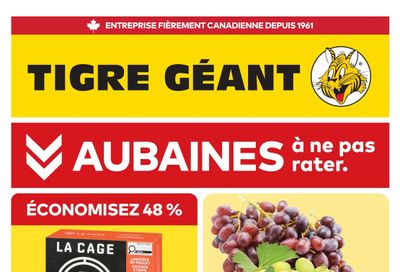 Tigre Géant Flyer August 19 to 25