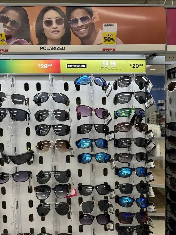 London Drugs: Sunglasses $15 (50% off)