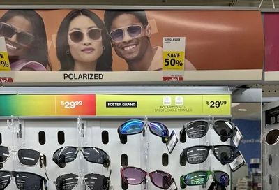 London Drugs: Sunglasses $15 (50% off)