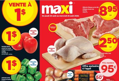 Maxi Flyer August 20 to 26