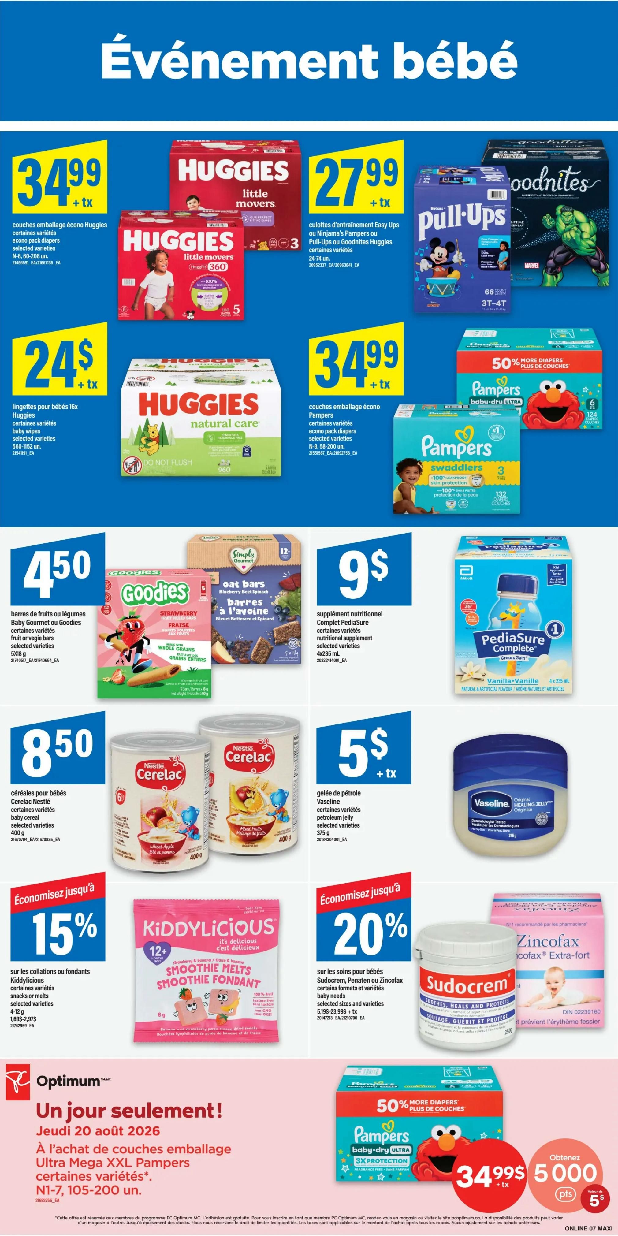 Maxi Flyer August 20 to 26
