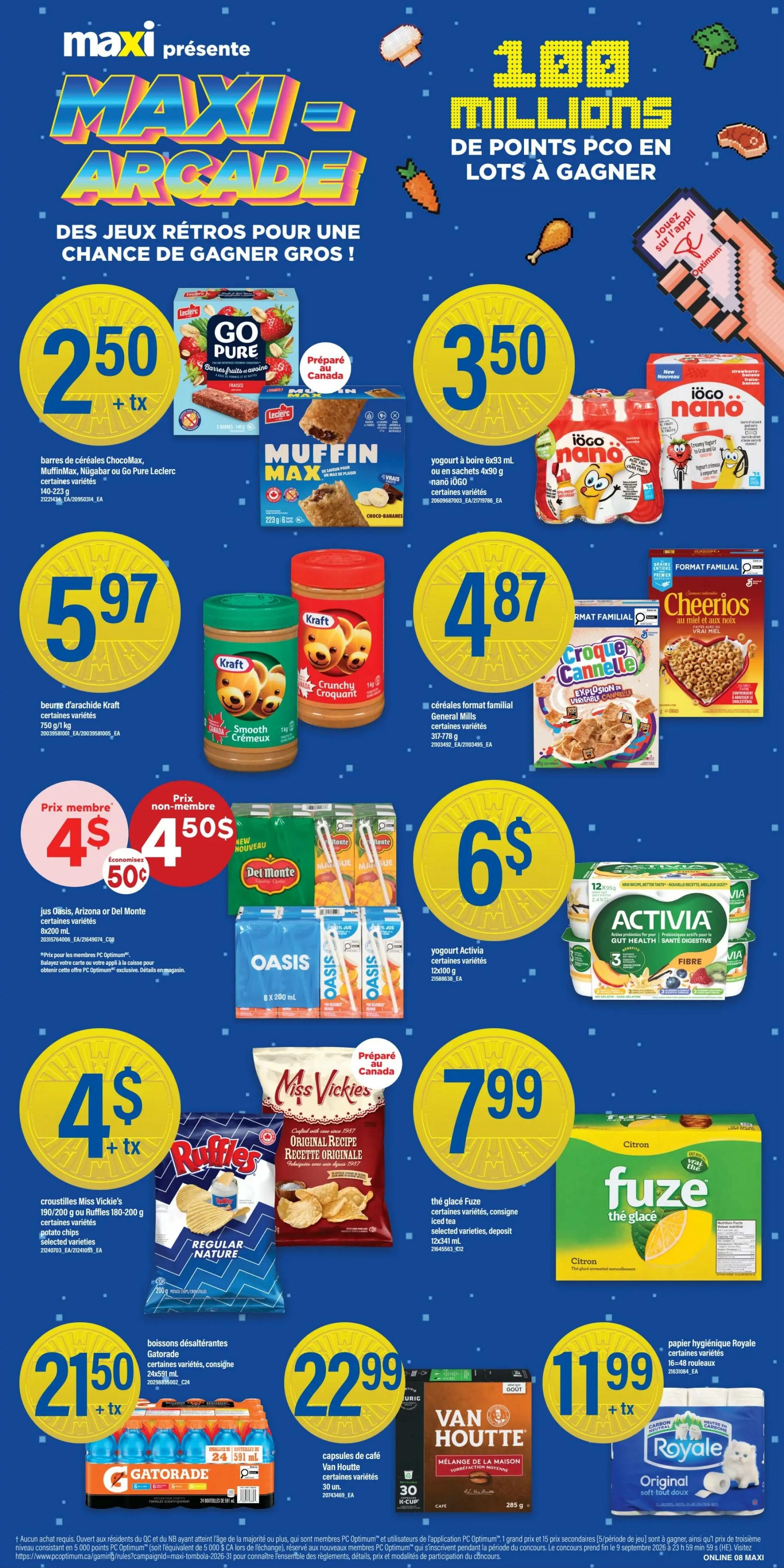 Maxi Flyer August 20 to 26