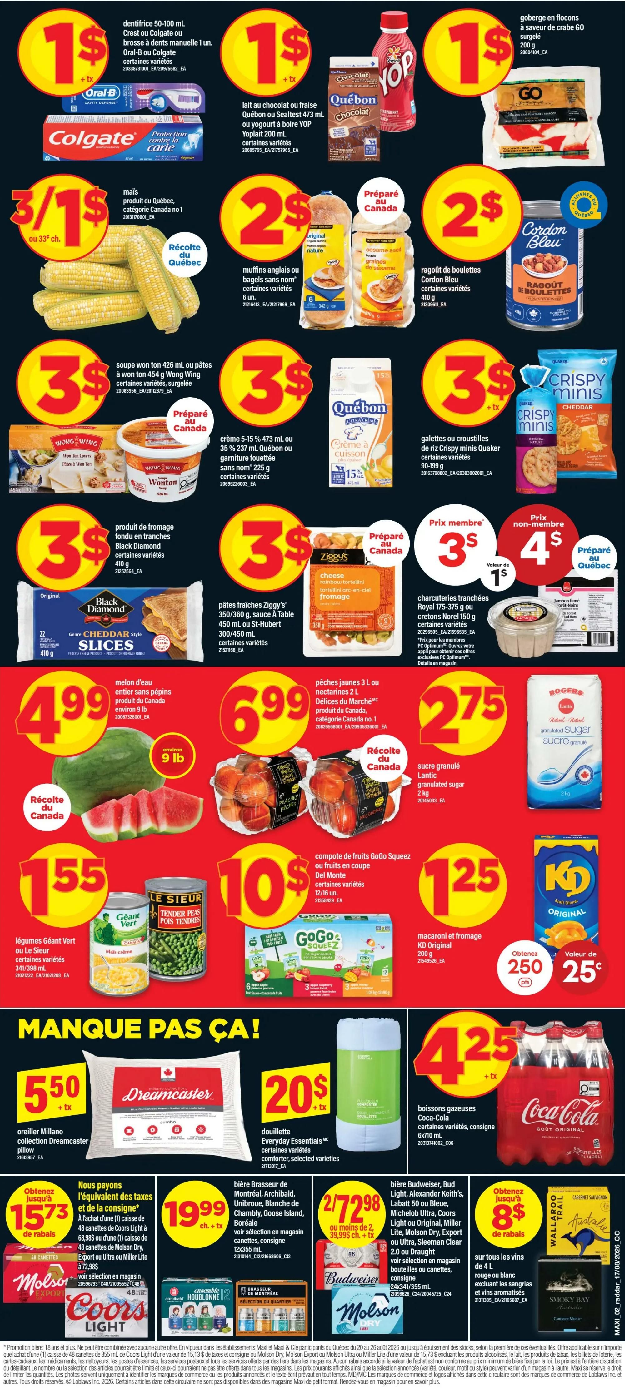 Maxi Flyer August 20 to 26