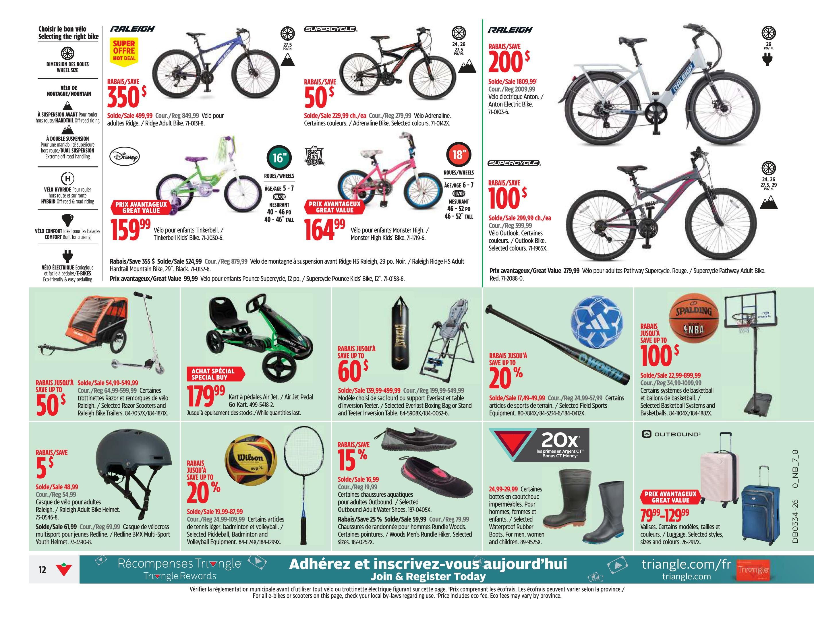 Canadian Tire (QC) Flyer August 20 to 26