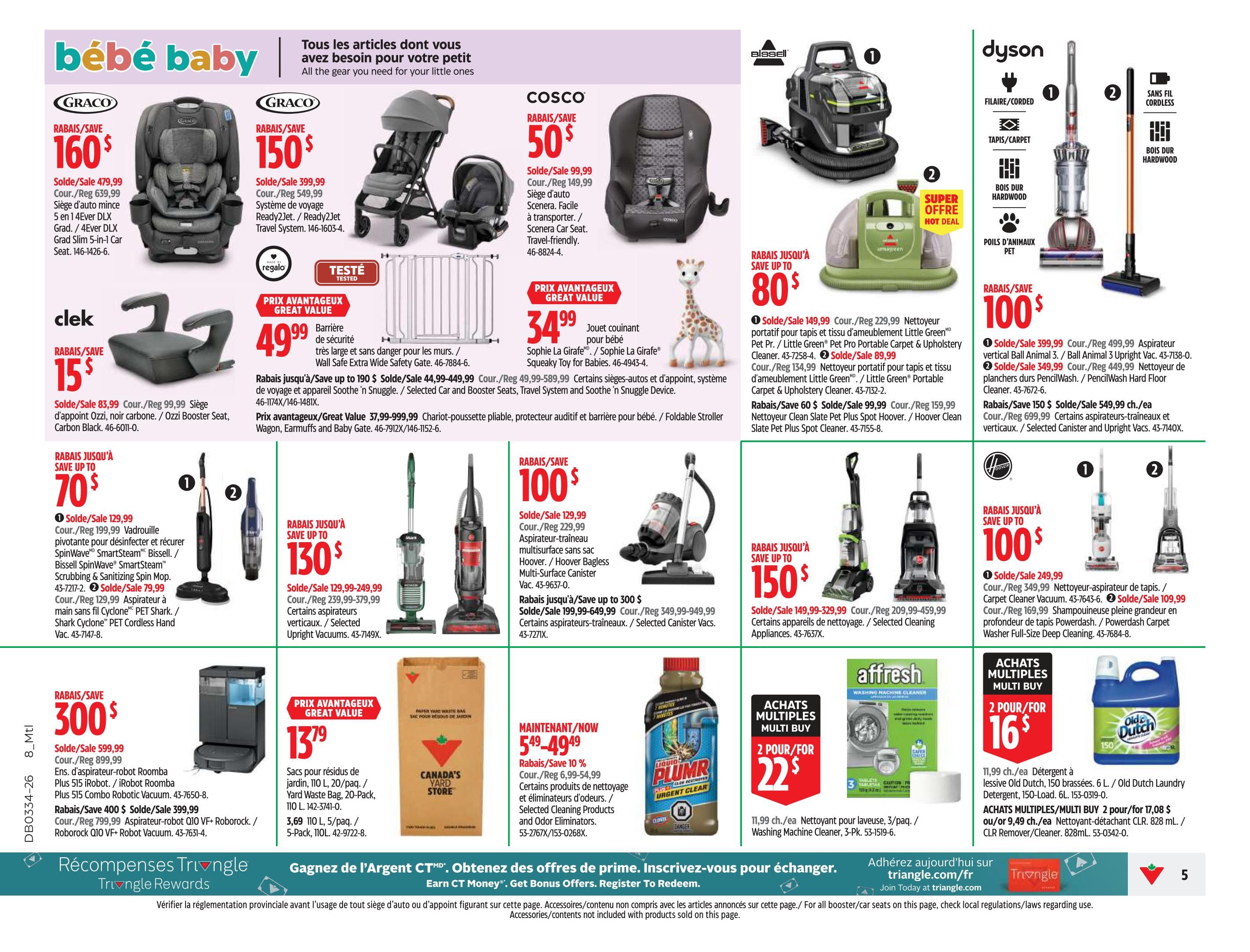 Canadian Tire (QC) Flyer August 20 to 26