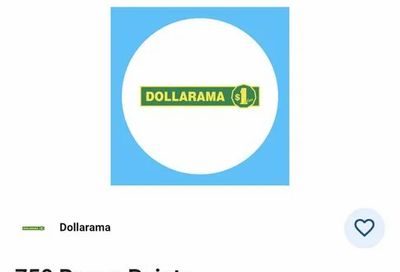 Dollarama: Flash Offer: 750 Bonus Points When You Spend $20+ at Dollarama with linked Mastercard or BMO CC/Debit Card (Aug 18-25)