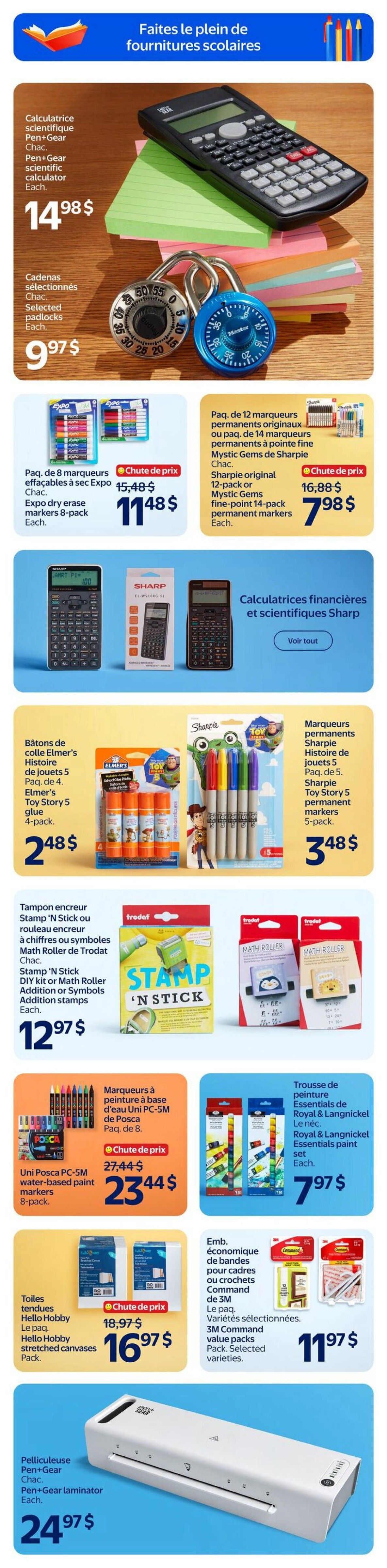 Walmart (QC) Flyer August 20 to 26
