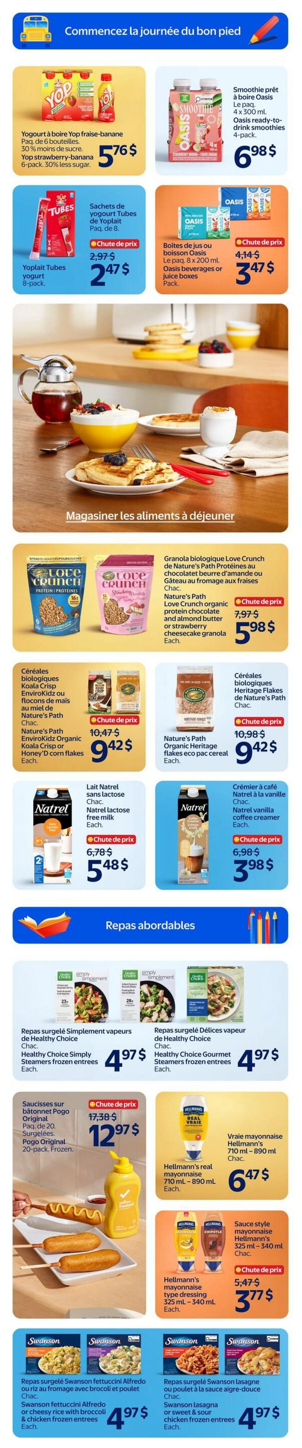 Walmart (QC) Flyer August 20 to 26