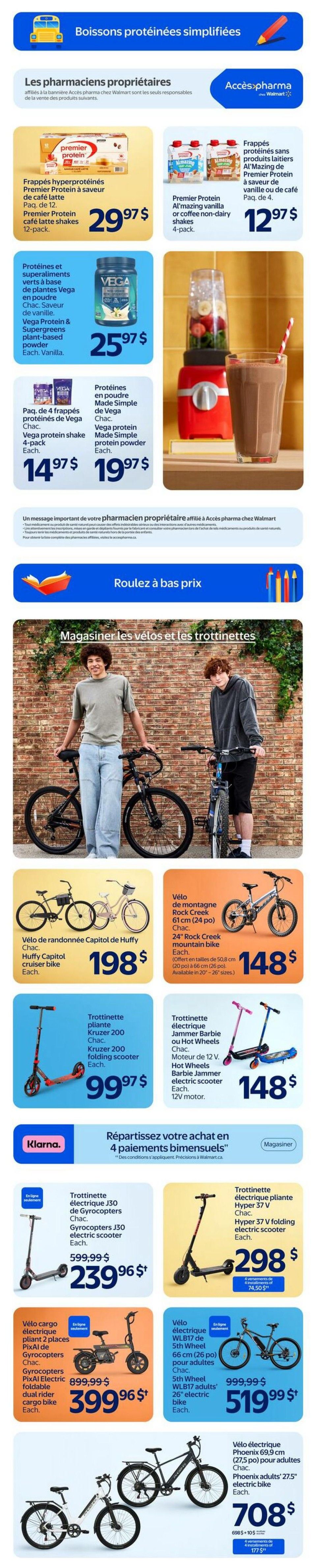 Walmart (QC) Flyer August 20 to 26