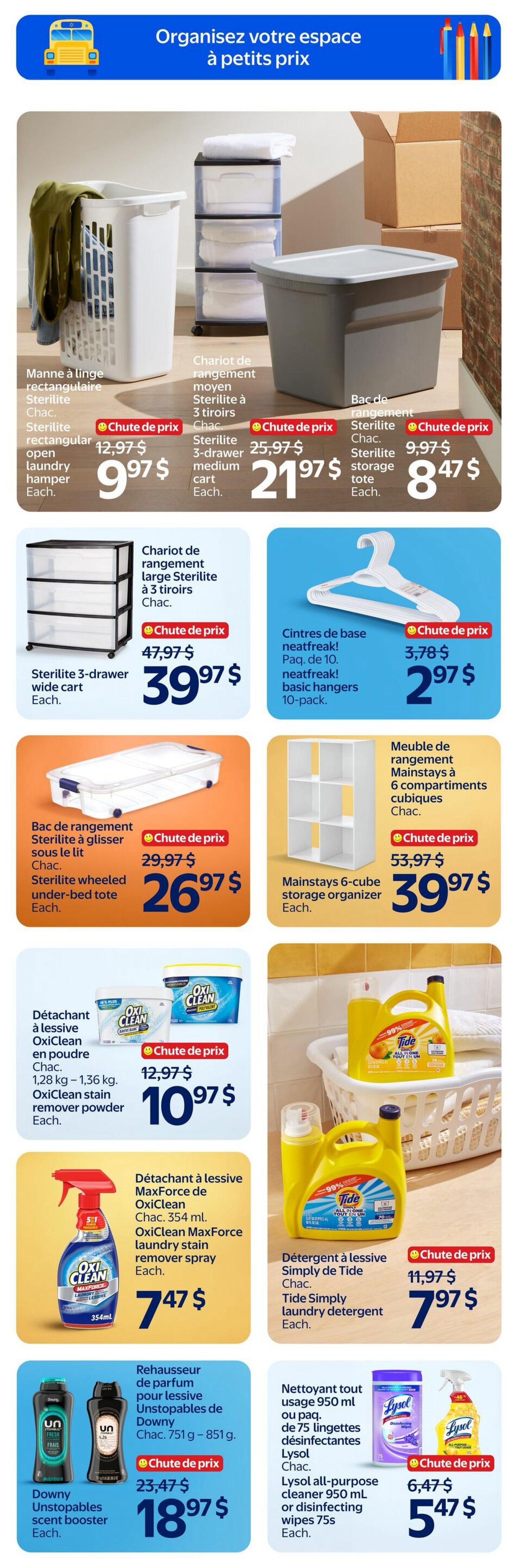 Walmart (QC) Flyer August 20 to 26
