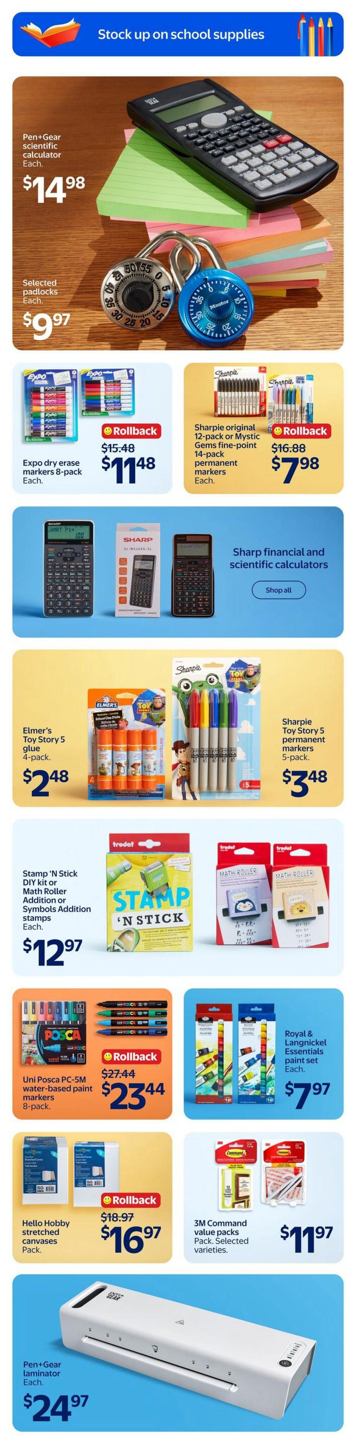 Walmart (West) Flyer August 20 to 26