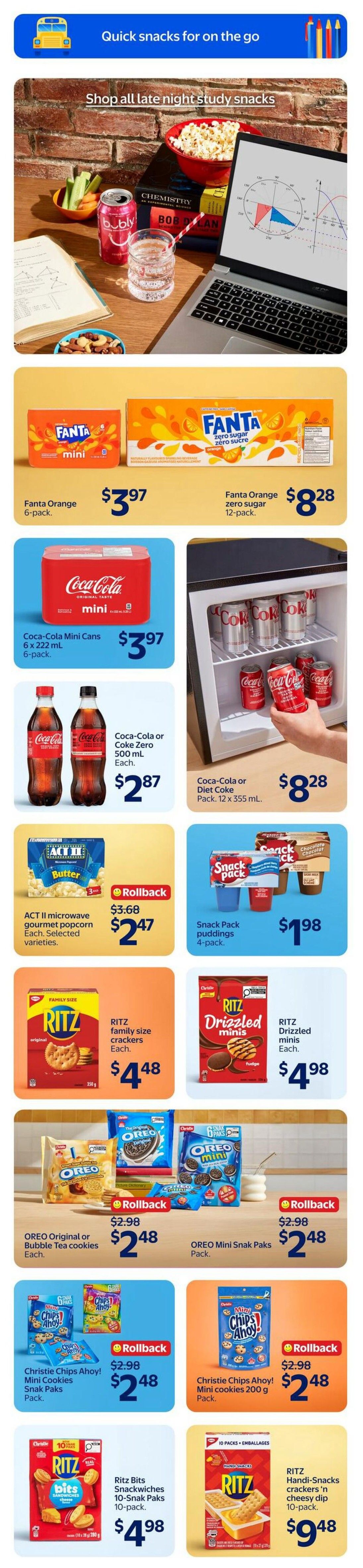 Walmart (West) Flyer August 20 to 26