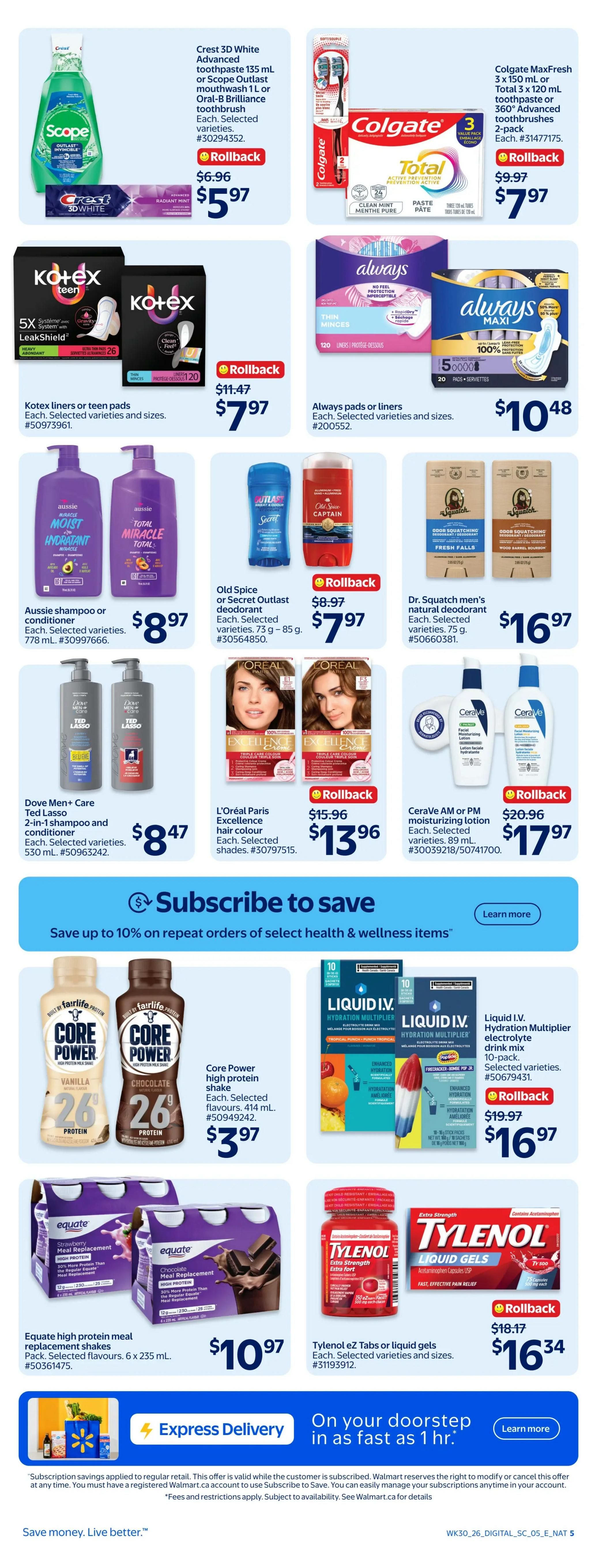 Walmart (ON) Flyer August 20 to 26