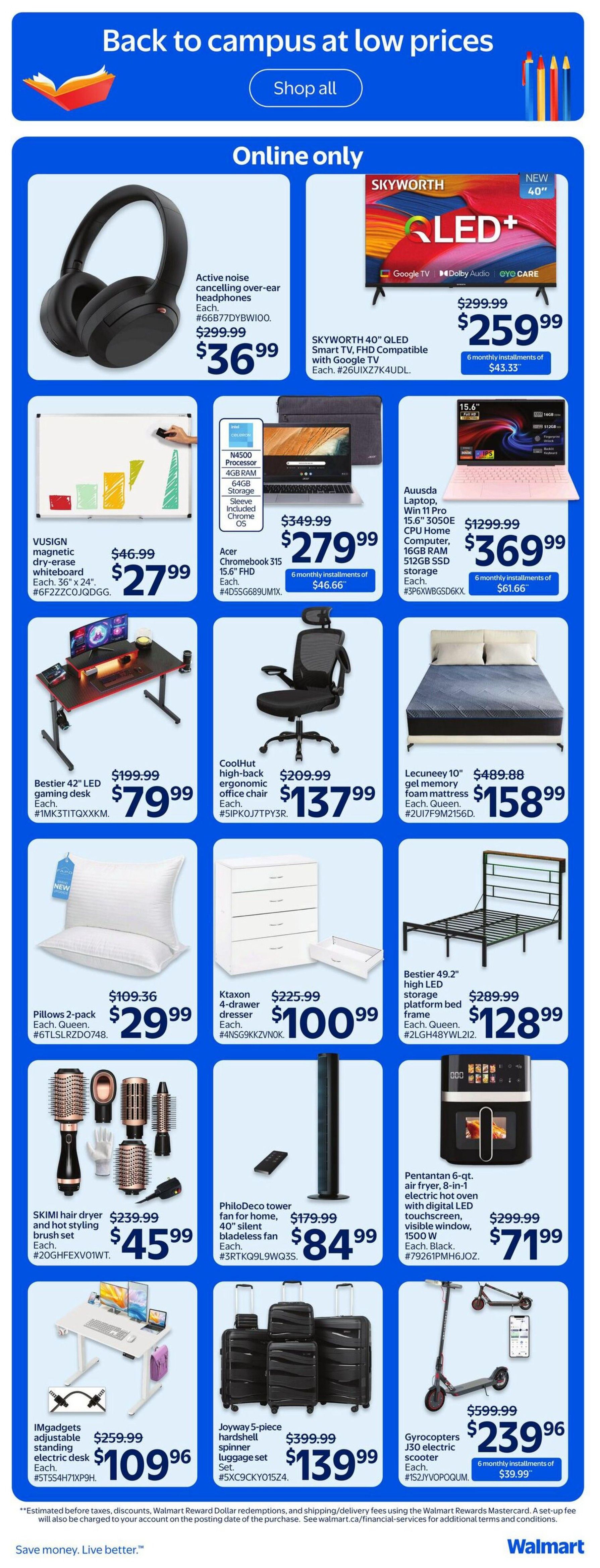 Walmart (ON) Flyer August 20 to 26